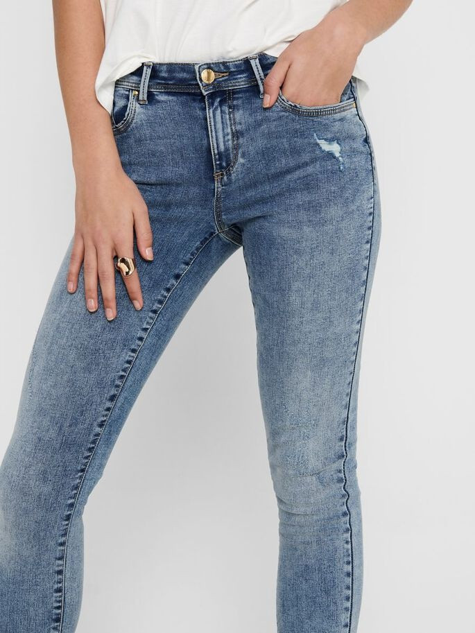 Джинси ONLWAUW LIFE MID SK BB BJ114 15219240 Light Blue Denim ONLY L/30 Блакитний 15219240LIGHTBLUEDENI