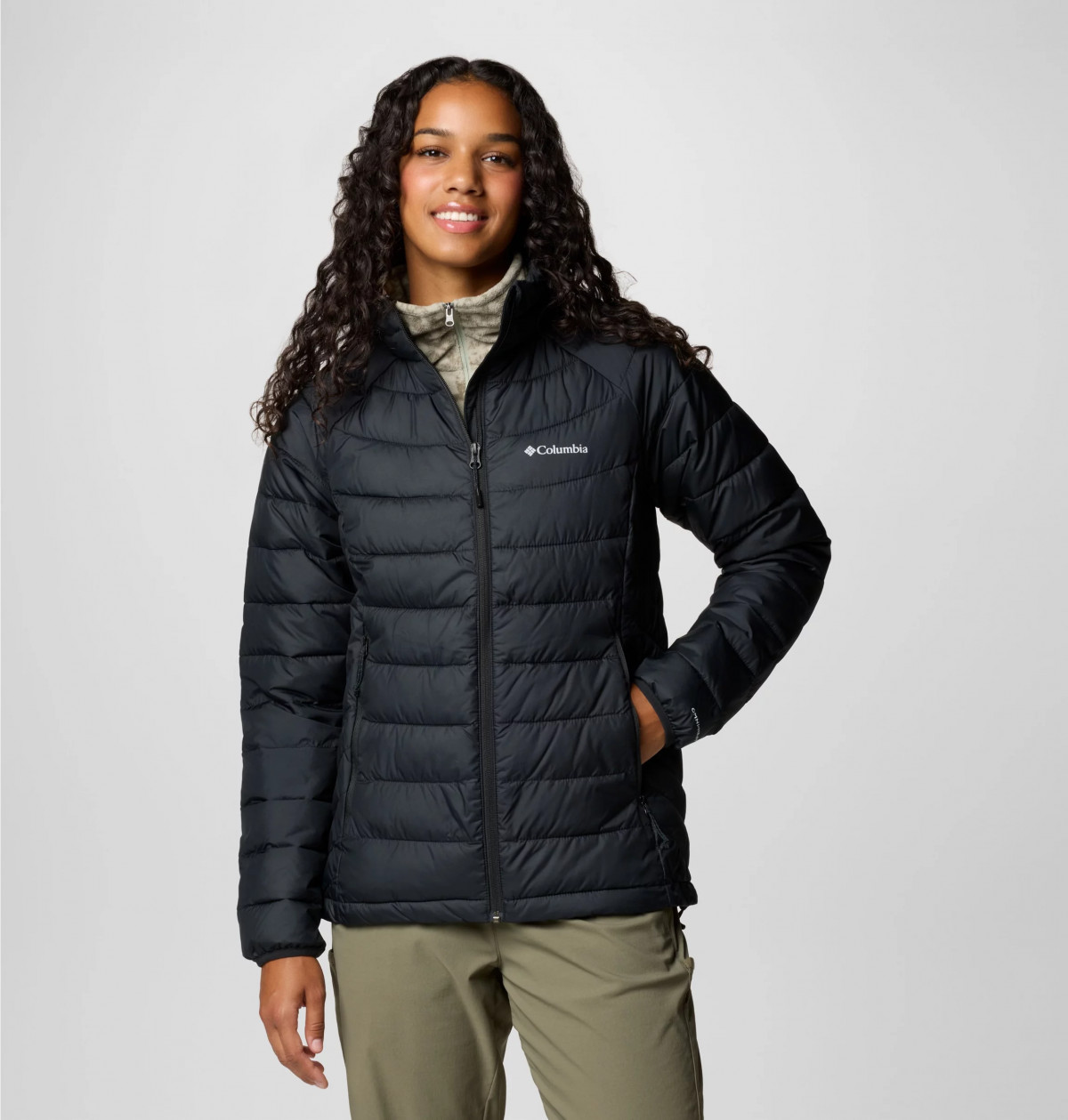 Куртка POWDER LITE™ II FULL ZIP JAC 2089451010 Columbia L Чорний 2089451010