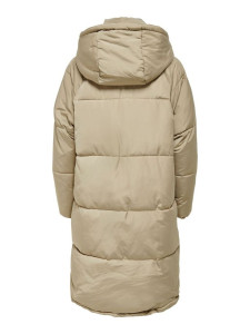 Пальто ONLGABI OVERSIZED LONG COAT OTW NOOS 15160167-Crockery ONLY M Бежевий 15160167-CROCKERY