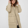 Пальто ONLGABI OVERSIZED LONG COAT OTW NOOS 15160167-Crockery ONLY M Бежевий 15160167-CROCKERY