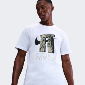 Футболка чоловіча Nike Etched Tee White HV1699-100