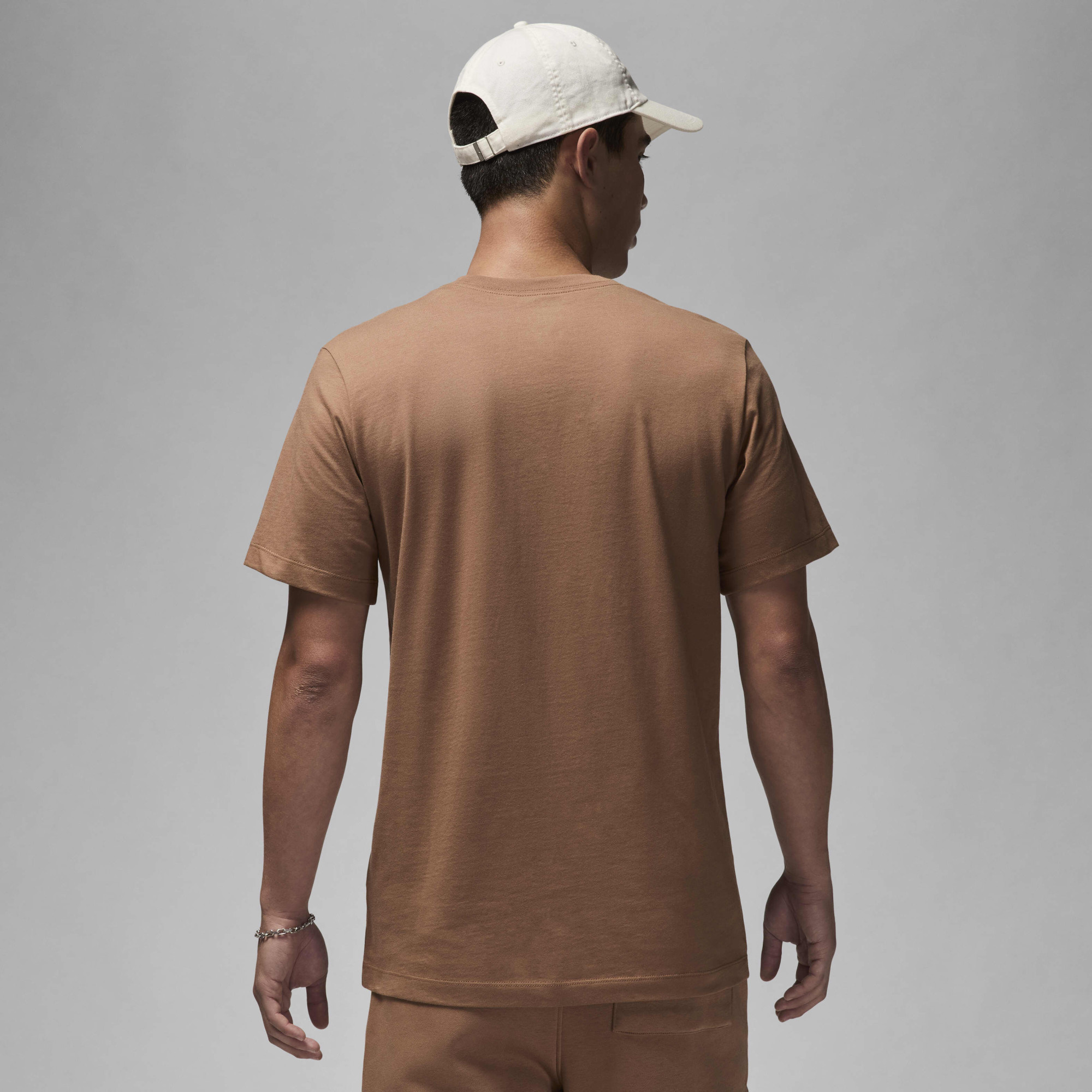 Футболка чоловіча Air Jordan M J Jumpman Ss Crew Brown CJ0921-223