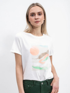 Футболка 1035470-10315 Tom Tailor XL Білий 1035470-10315