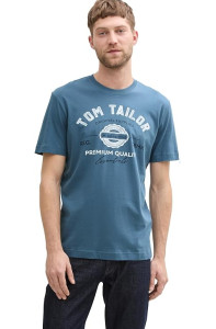 Футболка LOGO TEE MEN'S T-SHIRT 1037735-36985 Tom Tailor L Синій 1037735-36985