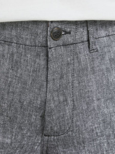 Шорти JJIDAVE JJLINEN SHORTS AKM 12184684 Black Jack&Jones S Темно-синій 12184684BLACK