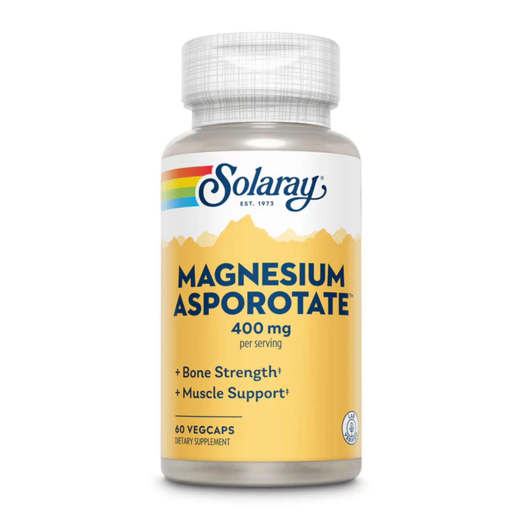 Капсули Solaray Magnesium Asporotate 400mg - 60 vcaps 2023-10-2394