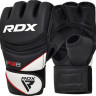 Рукавиці тренувальні RDX GRAPPLING GLOVES NEW MODEL чорний, білий L (GGR-F12B) GGR-F12B
