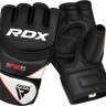Рукавиці тренувальні RDX GRAPPLING GLOVES NEW MODEL чорний, білий L (GGR-F12B) GGR-F12B