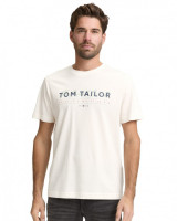 Футболка men's T-shirt 1050136-10348 Tom Tailor L Білий 1050136-10348