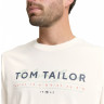 Футболка men's T-shirt 1050136-10348 Tom Tailor L Білий 1050136-10348