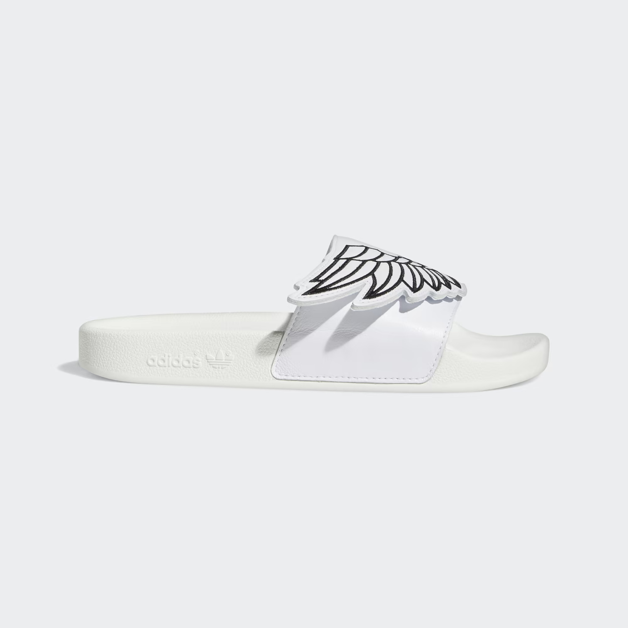 Тапочки унісекс Adidas Jeremy Scott Monogram Adilette Wings Slides White Gy2505 40.5 GY2505