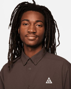 Сорочка чоловіча Nike Acg Dri-Fit Uv Devastation Trail Brown DN3936-237