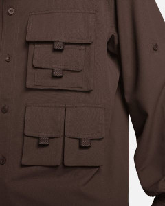 Сорочка чоловіча Nike Acg Dri-Fit Uv Devastation Trail Brown DN3936-237