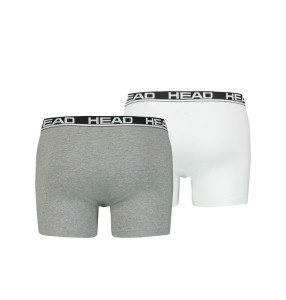 Труси-боксери Head BASIC BOXER 2P сірий, світло-сірий Чол L 701202741-012