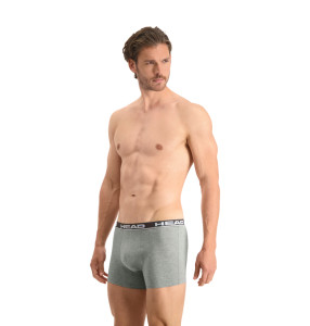 Труси-боксери Head BASIC BOXER 2P сірий, світло-сірий Чол L 701202741-012