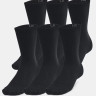 Шкарпетки UA Essential 6pk Crew чорний Уні 1387058-001