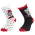 Шкарпетки MINNIE SOCKS 2P білий, чорний Діт 27-30, арт.83892347-4 83892347-4