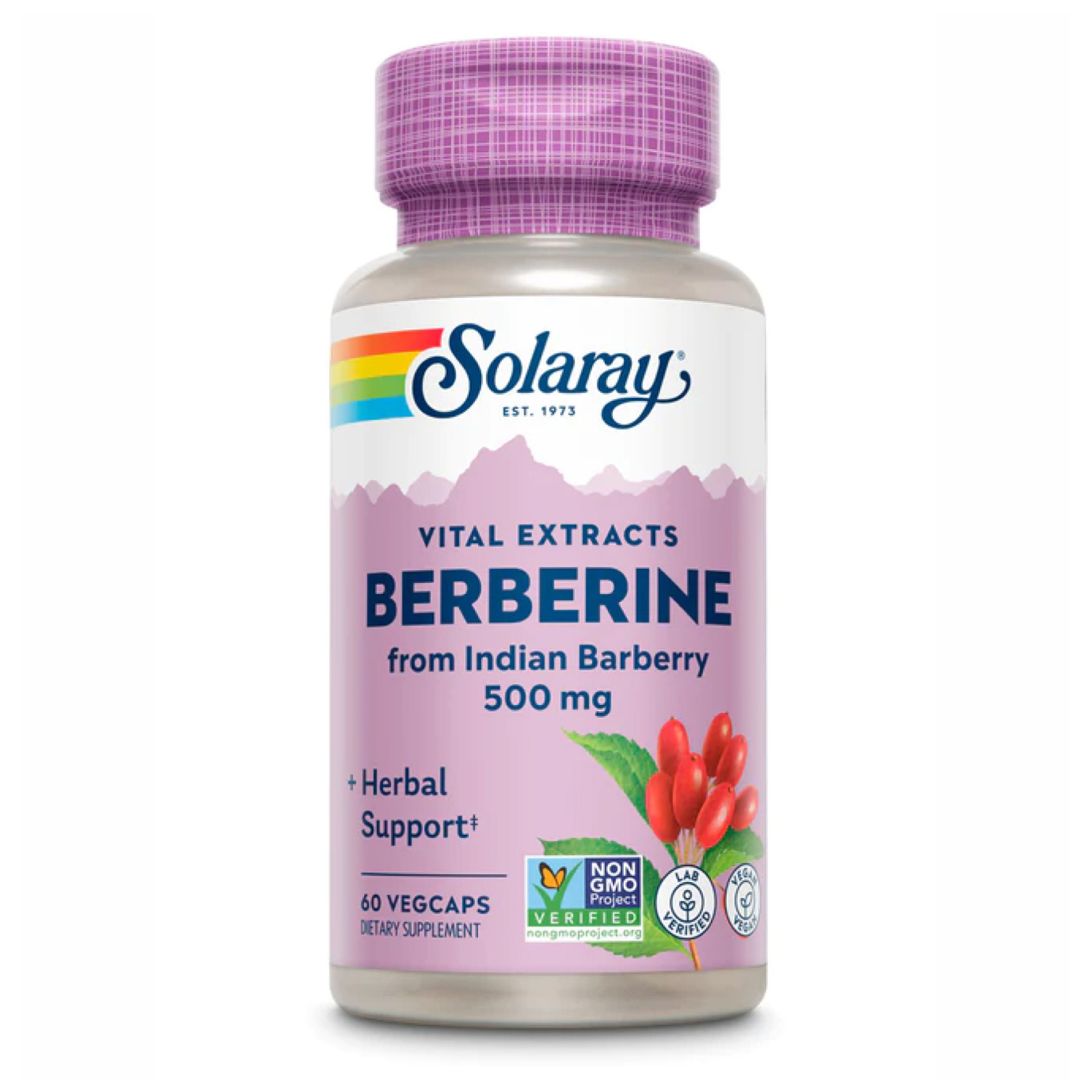 Капсули Berberine 500mg - 60 vcaps 2022-10-1037