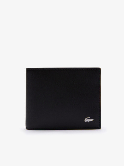 Гаманець чоловічий Lacoste Fitzgerald Leather Six Card Wallet Black NH1115FG000 MISC NH1115FG000
