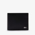 Гаманець чоловічий Lacoste Fitzgerald Leather Six Card Wallet Black NH1115FG000 MISC NH1115FG000