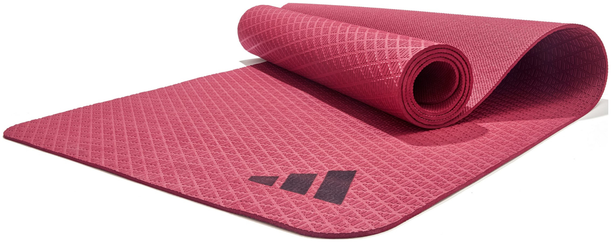 Килимок для йоги Adidas Yoga Mat бордовий Уні 176 х 61 х 0,4 см ADYG-10001CB