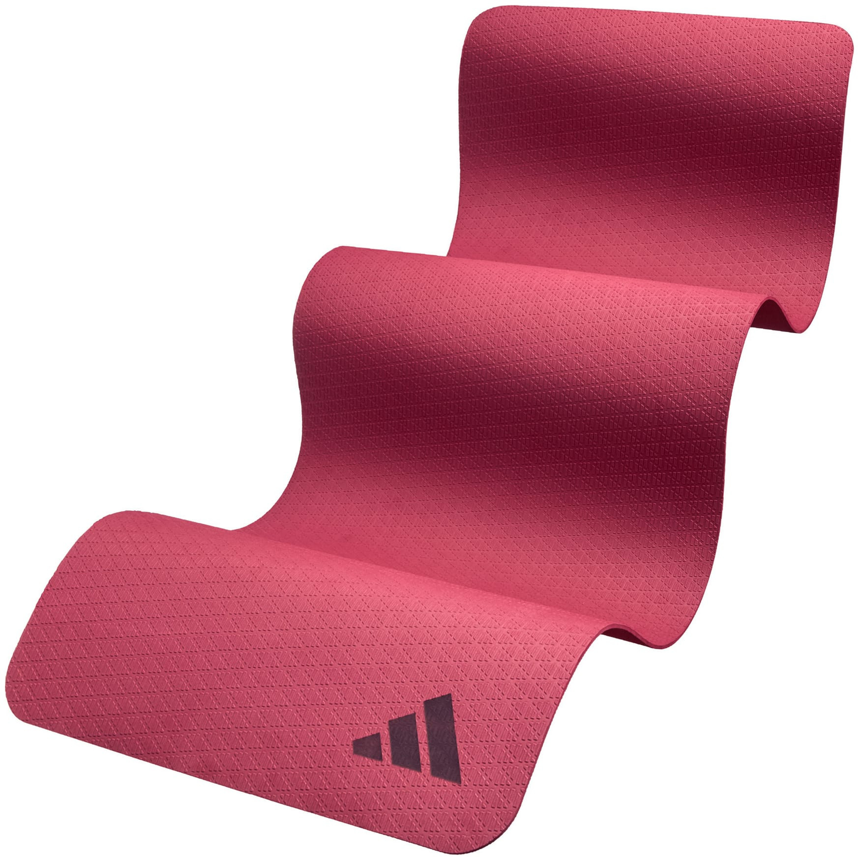 Килимок для йоги Adidas Yoga Mat бордовий Уні 176 х 61 х 0,4 см ADYG-10001CB
