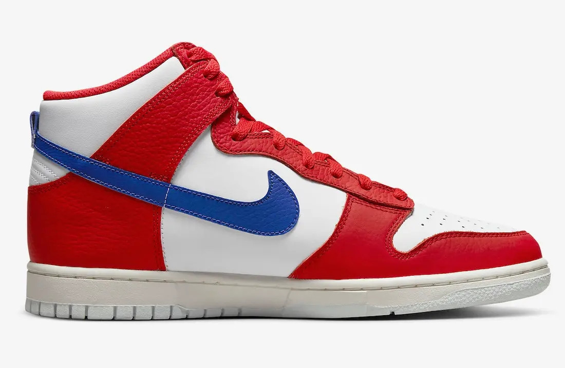 Кросівки Nike Dunk Hi Retro Red/White DX2661-100
