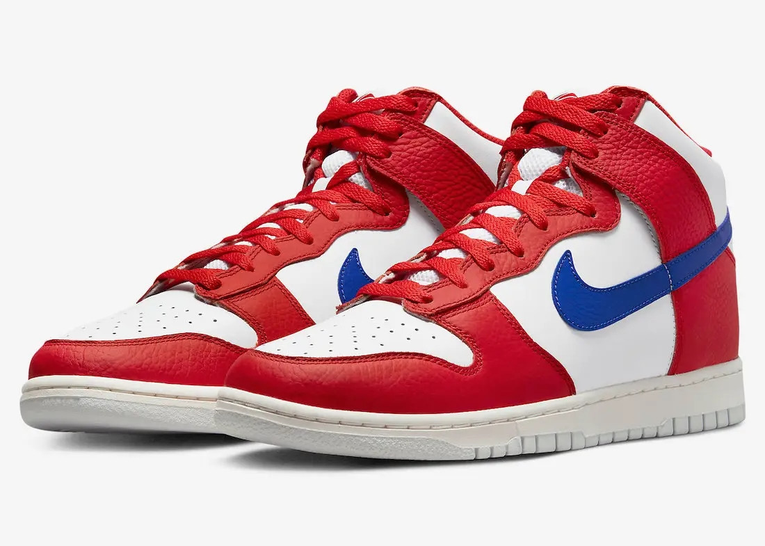 Кросівки Nike Dunk Hi Retro Red/White DX2661-100