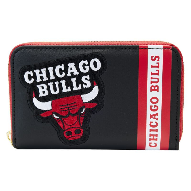 Гаманець Loungefly NBA Chicago Bulls Patch Icons Zip Around Wallet 0986