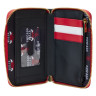 Гаманець Loungefly NBA Chicago Bulls Patch Icons Zip Around Wallet 0986