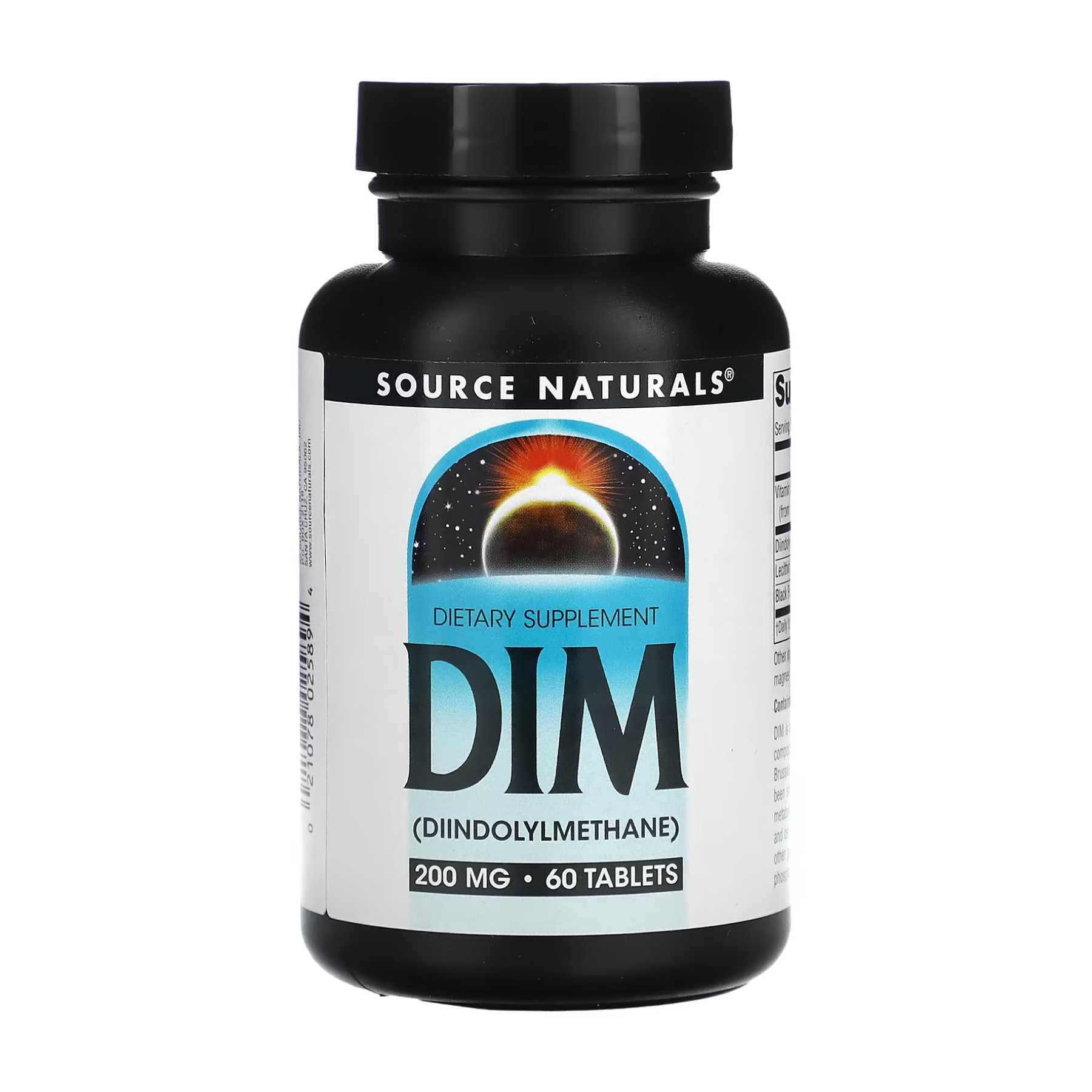 Таблетки Source Naturals DIM 200mg - 60 tabs 2023-10-2708