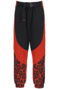 Штани Dolce & Gabbana Belted Waist Leopard Printed Trousers GWWPAZFHMI1