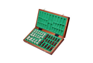 Шахи MADON Турнірні інтарсія №6 коричневий, бежевий Уні 53х53см MD96