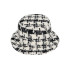 Панама зимова ONLJANET TEDDY  BUCKET HAT 15221176-Black-Checks:WHITE ONLY ONE SIZE Білий 15221176-BLACK-CHECKS:WHI