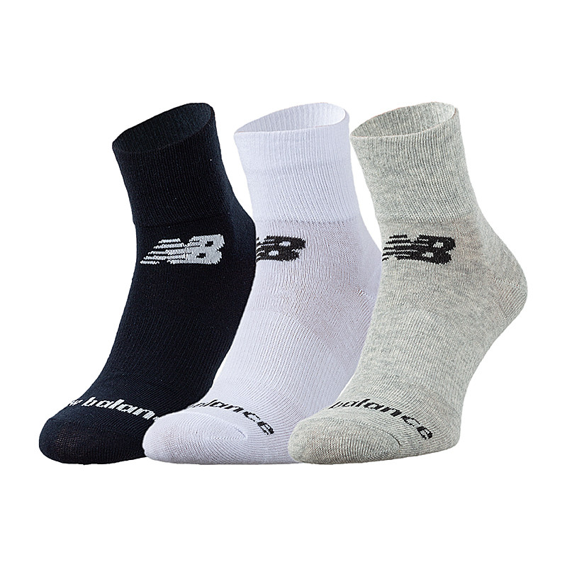 Шкарпетки New Balance Prf Cotton Flat Knit Ankle 3 Pair LAS95233AS1