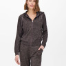 Толстовка ONPNASHA LS HOOD ZIP BRUSH SWEAT 15236667-Sparrow-Detail:w. Melange Only Play M Темно-кори 15236667-SPARROW-DETAIL:W