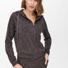 Толстовка ONPNASHA LS HOOD ZIP BRUSH SWEAT 15236667-Sparrow-Detail:w. Melange Only Play M Темно-кори 15236667-SPARROW-DETAIL:W