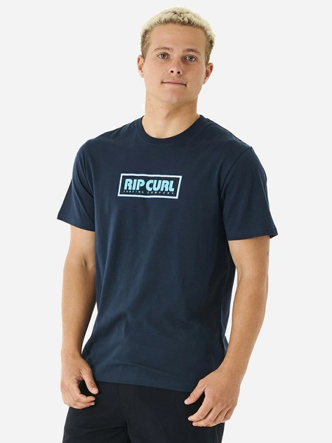 Футболка 01AMTE-291 Rip Curl S Темно-синій 01AMTE-291