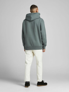 Толстовка JJESOFT SWEAT HOOD NOOS 12161145-Forest Night-Fit:Relaxed Jack&Jones L Зелений 12161145-FOREST NIGHT-FIT