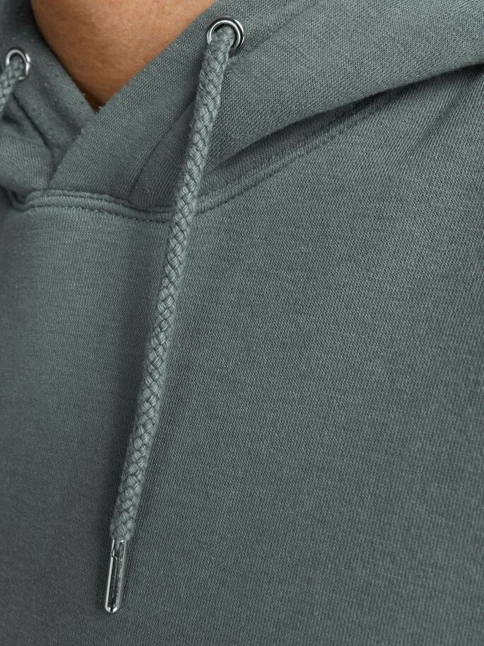 Толстовка JJESOFT SWEAT HOOD NOOS 12161145-Forest Night-Fit:Relaxed Jack&Jones L Зелений 12161145-Forest Night-Fit