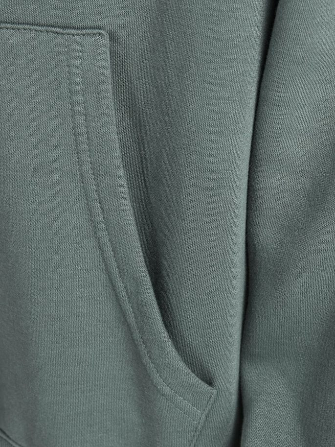 Толстовка JJESOFT SWEAT HOOD NOOS 12161145-Forest Night-Fit:Relaxed Jack&Jones L Зелений 12161145-Forest Night-Fit