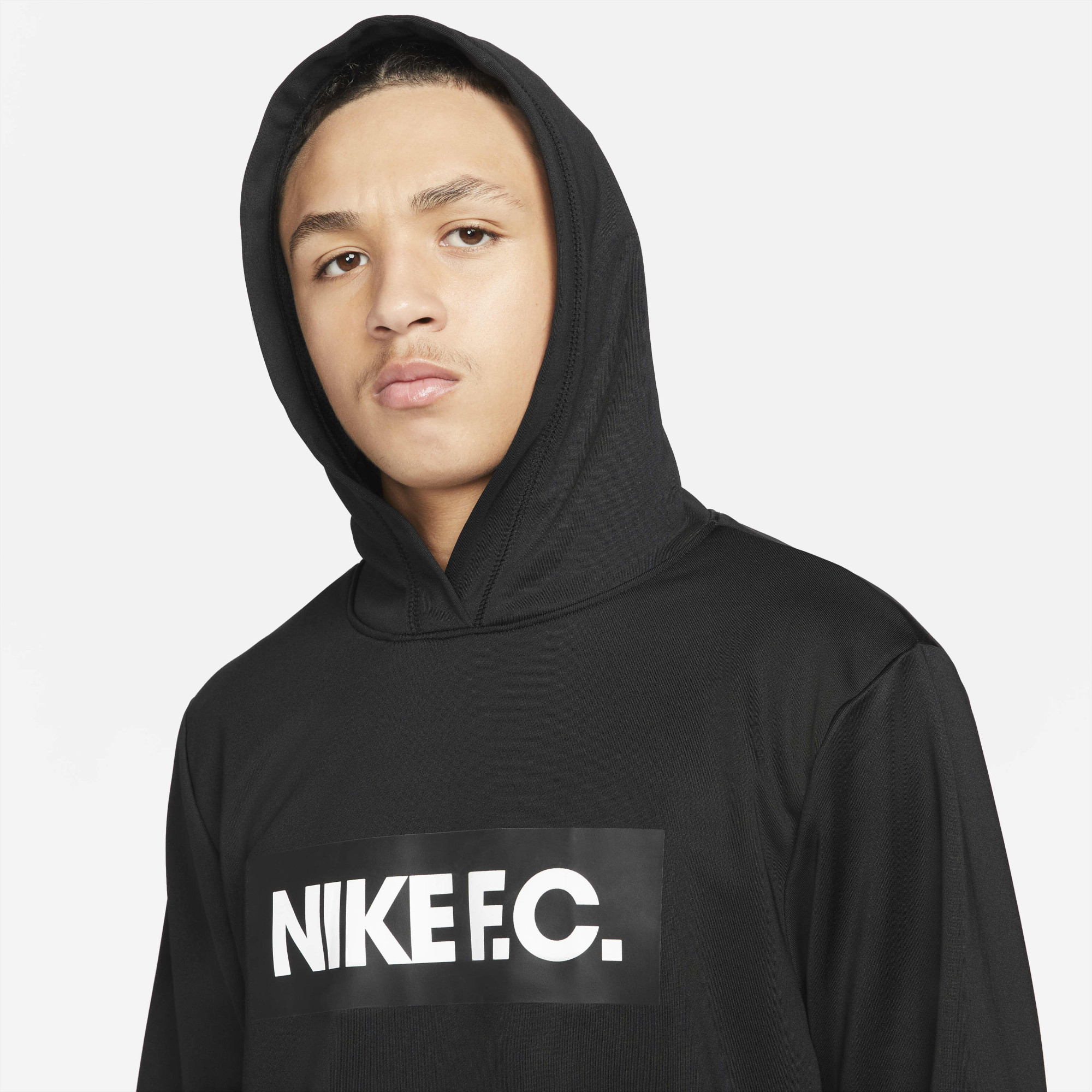 Худі чоловіче Nike Mens Soccer Hoodie Black Dc9075-010 DC9075-010