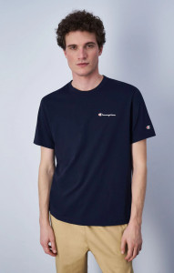 Футболка crewneck t-shirt 219838-BS501 Champion L Темно-синій 219838-BS501