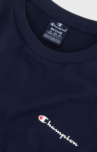 Футболка crewneck t-shirt 219838-BS501 Champion L Темно-синій 219838-BS501