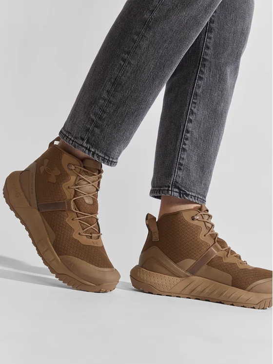 Черевики UA Micro G Valsetz Mid 3023741-200 Under Armour 10 (44) Коричневий 3023741-200