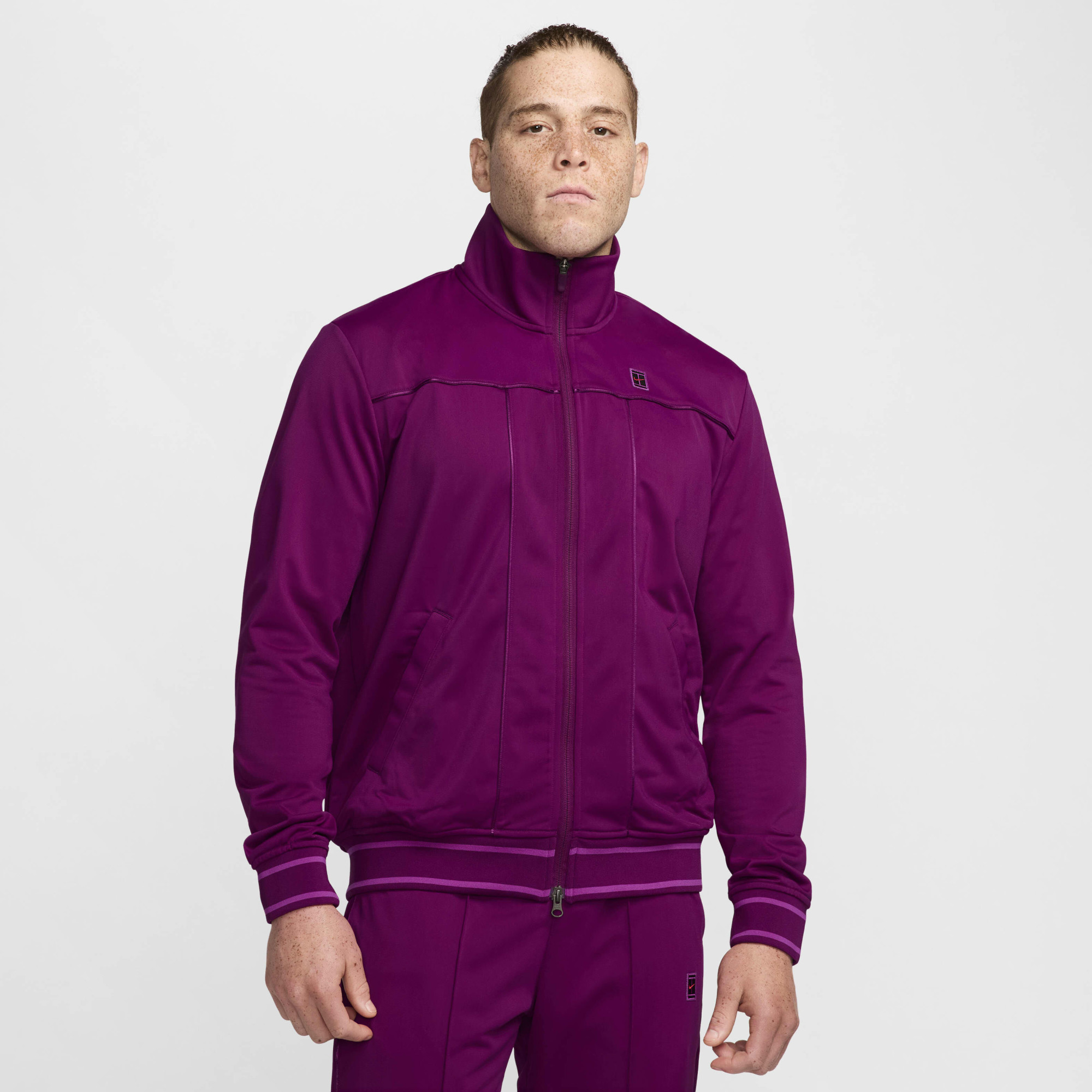 Олімпійка чоловіча Nike Ourt Tennis Jacket Violet DC0620-610