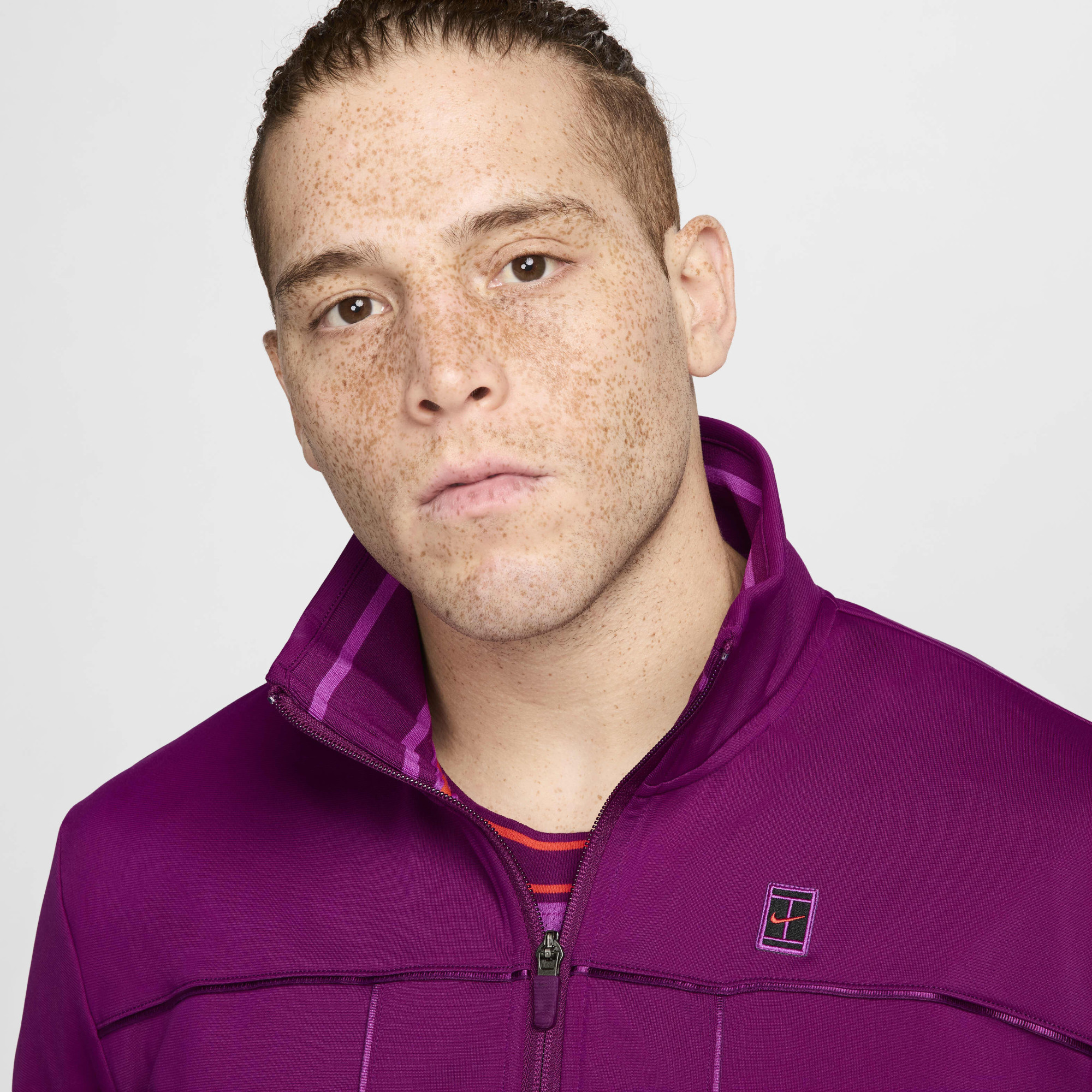 Олімпійка чоловіча Nike Ourt Tennis Jacket Violet DC0620-610
