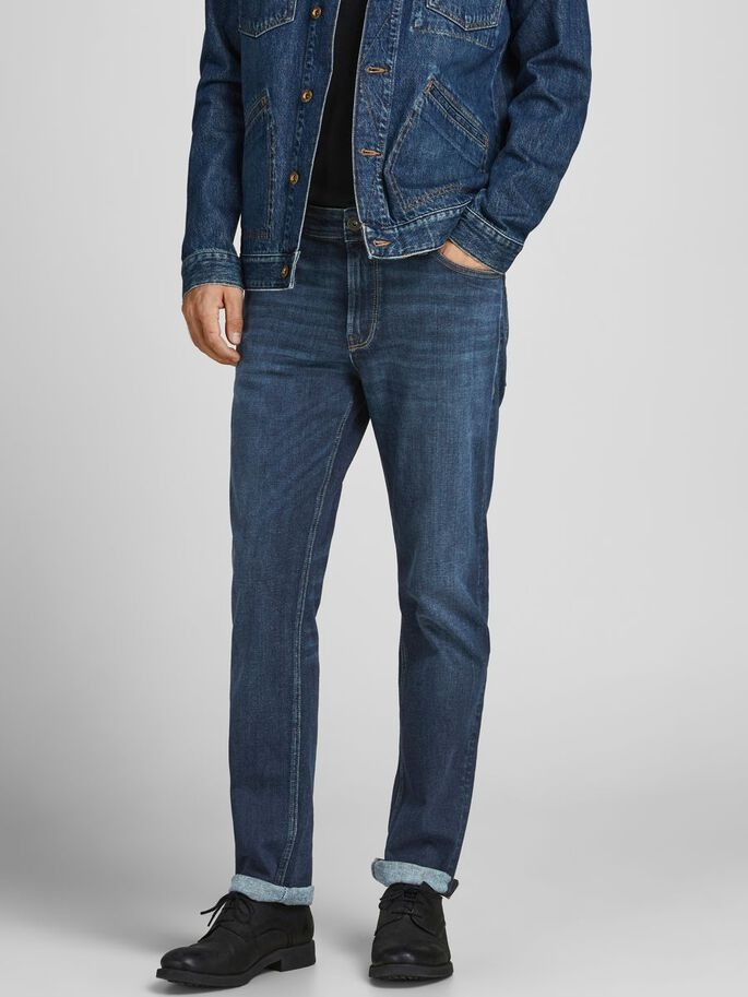 Джинси JJICLARK JJORIGINAL JOS 801 PCW NOOS 12202100-Blue Denim Jack&Jones 29/32 Синій 12202100-Blue Denim