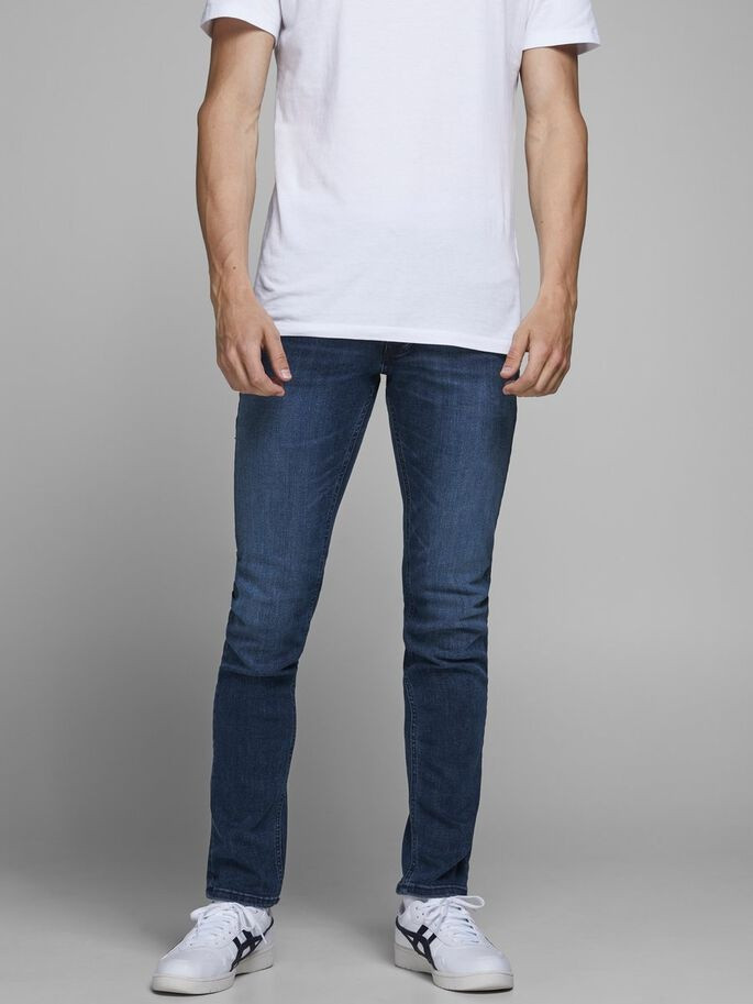 Джинси IGLENN JJORIGINAL AM 812 NOOS 12173407 Blue Denim Jack&Jones 27/32 Темно-синій 12173407BLUEDENIM