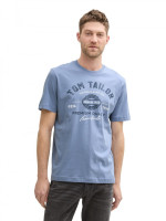 Футболка LOGO TEE MEN'S T-SHIRT 1037735-37533 Tom Tailor L Блакитний 1037735-37533